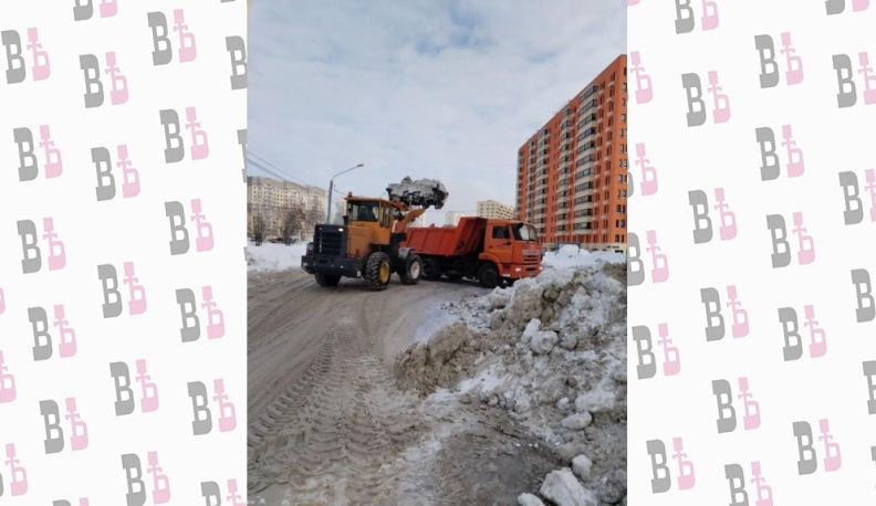 За сутки из Калуги вывезли более 10 тысяч кубометров снега