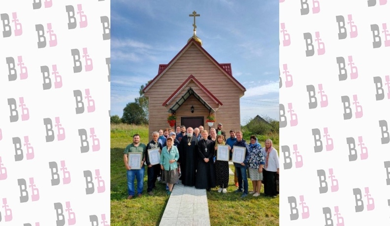 В Козельском районе семья калужан возвела храм