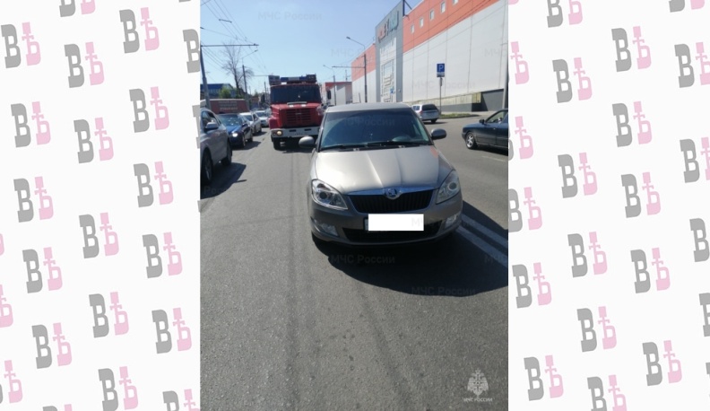 В Калуге иномарка сбила выбежавшего на дорогу трехлетнего ребенка