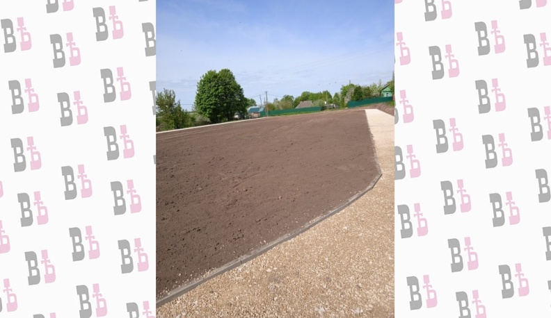 В деревне Подборки сделали новую спортплощадку