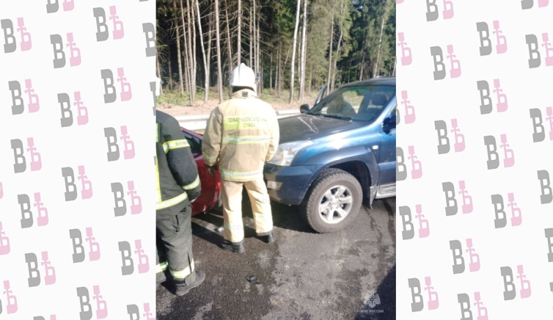 В Малоярославецком районе столкнулись три машины