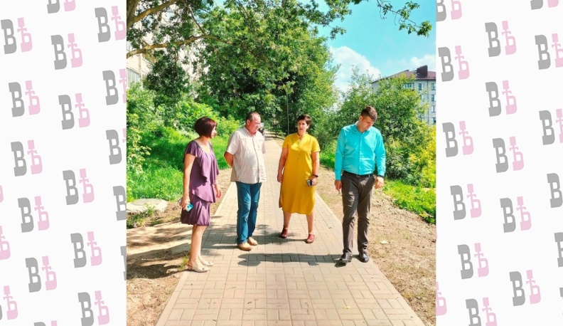 В Жуковском районе облагородили пешеходную зону за 4,3 миллиона рублей