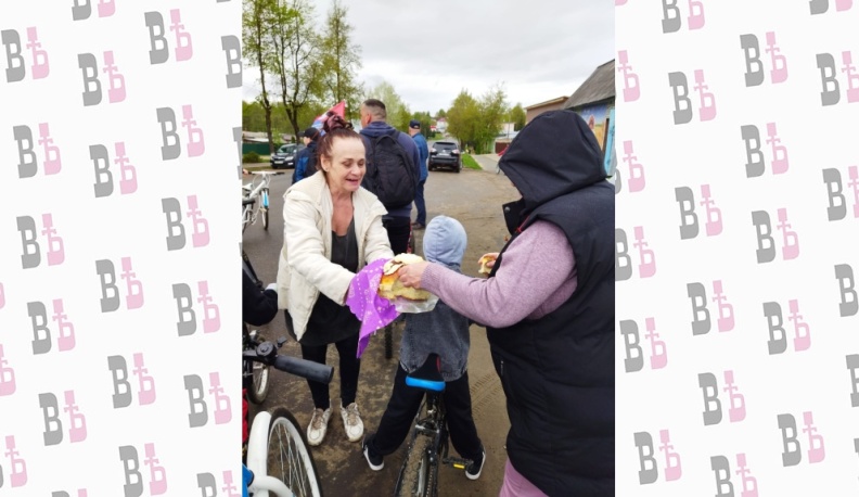 В Думиничах Первомай отметили профсоюзным велопробегом и концертом