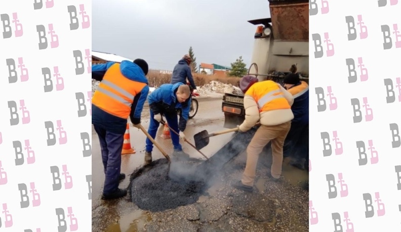 В Малоярославце начали ямочный ремонт дорог