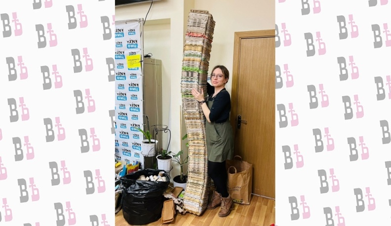 В Обнинске экоактивисты собрали около 200 кг редких фракций вторсырья