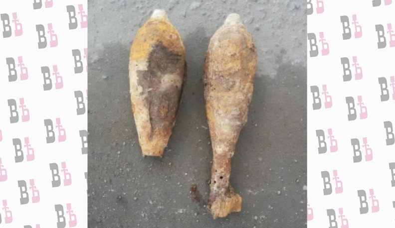 У дома в калужской деревне Салово нашли мину времен войны