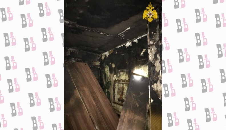 В пожаре на Телевизионной улице в Калуге пострадали три человека