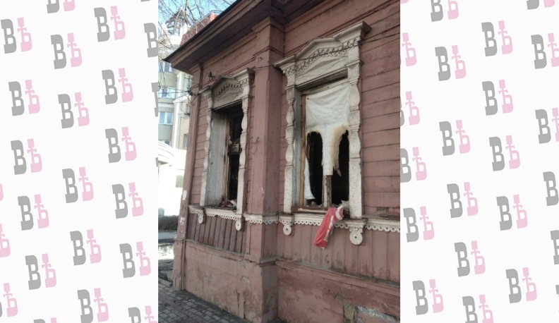 В Калуге опять горел Дом Сперанского