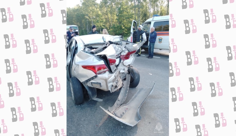 В Обнинске столкнулись автобус и легковушка