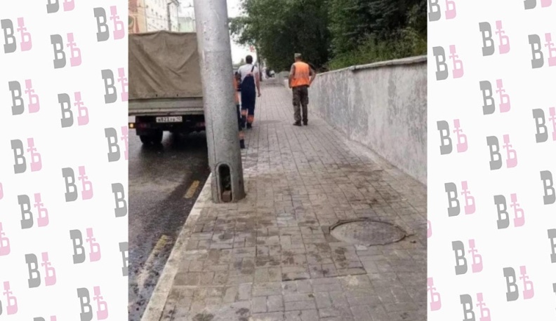 В Калуге оперативно восстановили тротуарную плитку после комментария в соцсетях 