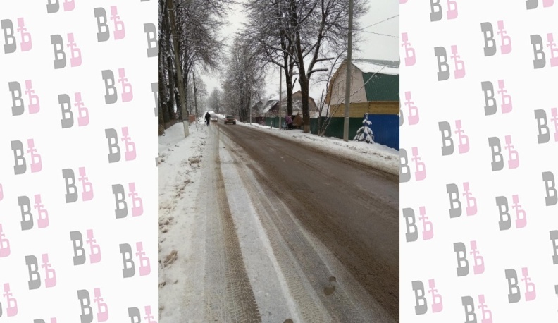 На узенькой дорожке