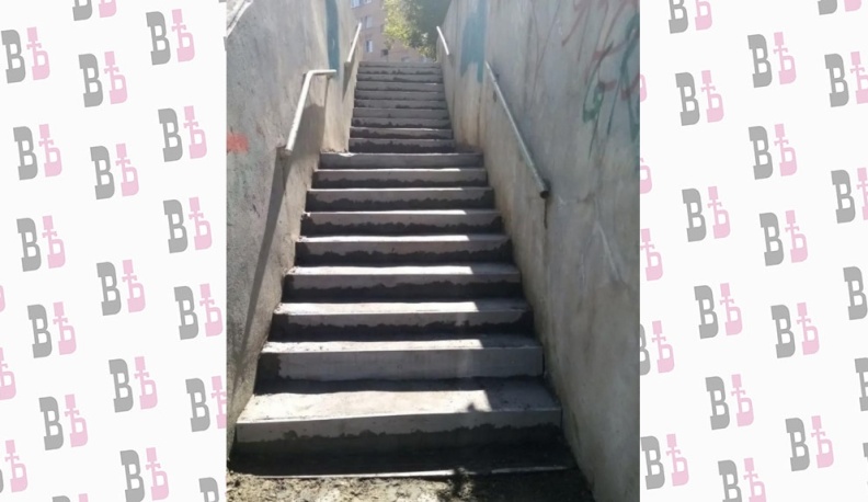 В Калуге за год отремонтировали девять лестничных сходов