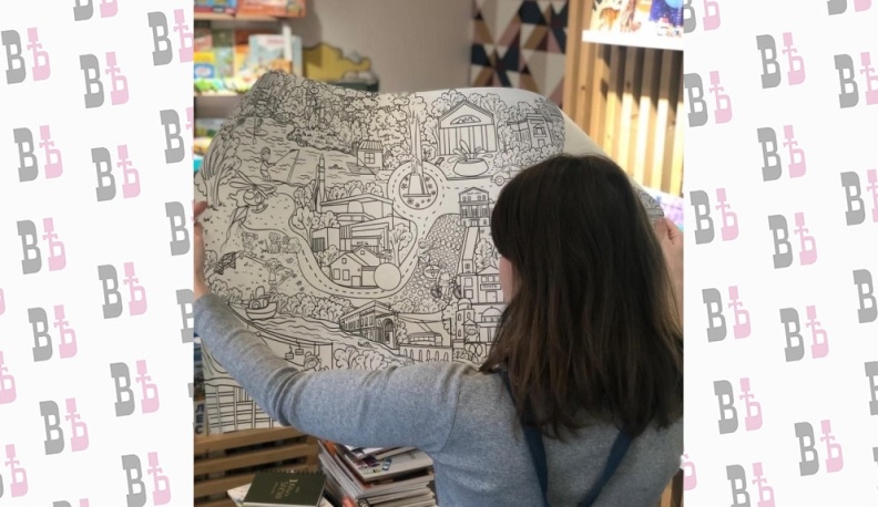 В Калуге появилась карта-раскраска города