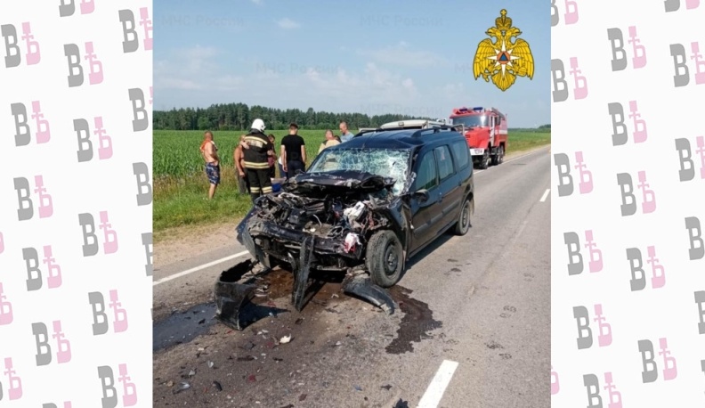 В аварии ВАЗа и ГАЗели в Мосальском районе пострадали люди