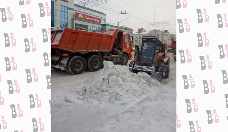 Водителей просят не парковаться в центре Калуги для уборки снега 