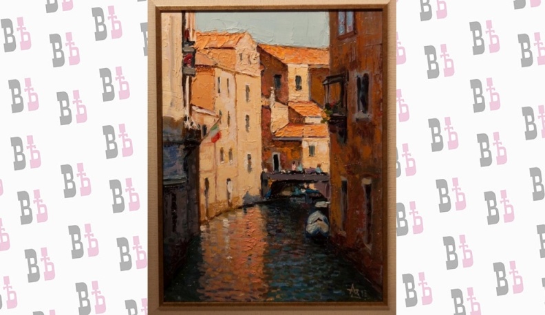 В Людинове проходит выставка картин «Венеция – город Вивальди»