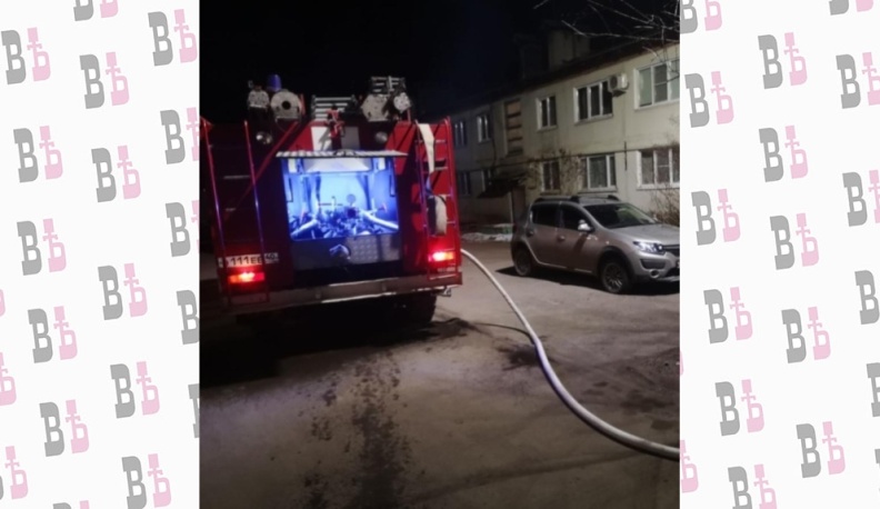 В Малоярославце ночью сгорела квартира