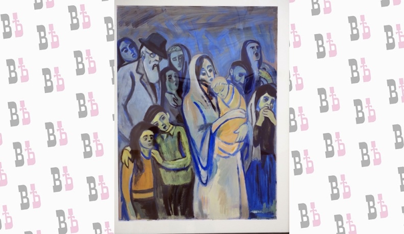 Обожжённый  горем