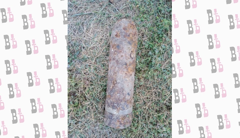 В деревне под Козельском обнаружили снаряд