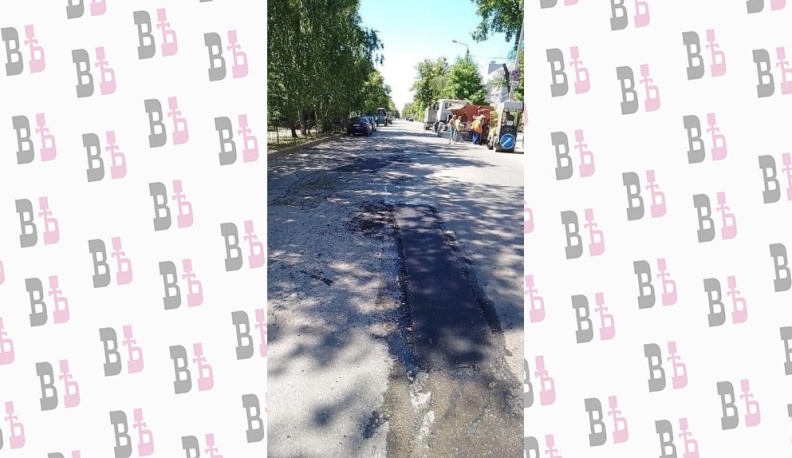 Ещё на пяти улицах Калуги провели ямочный ремонт