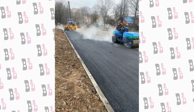 В Калуге отремонтировали дорогу на улице Маяковского