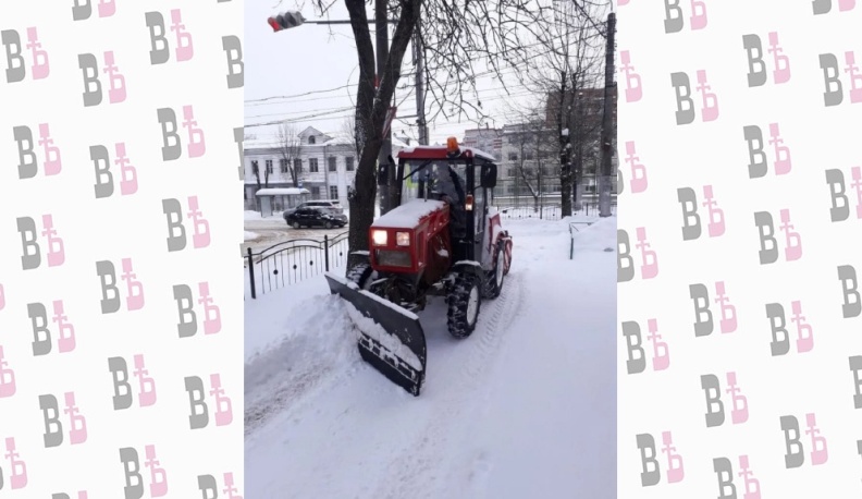 За сутки из Калуги вывезли более тысячи кубометров снега