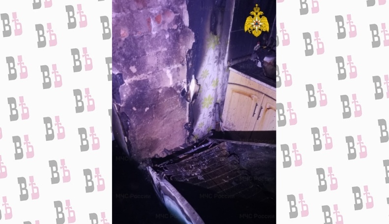 Вечером в одном из жилых домов в Калуге сгорела квартира