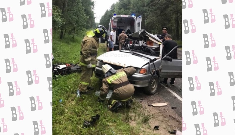 В Калужской области в аварии с выездом на встречку погиб мотоциклист 