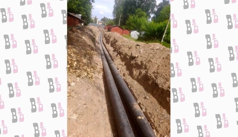 В Людинове меняют сети теплоснабжения