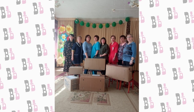 Сотрудники калужского детского сада передали на фронт гумпомощь 