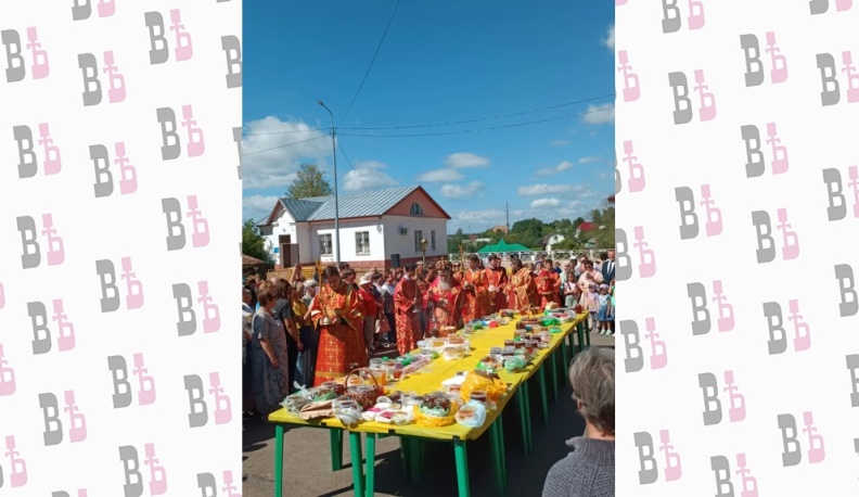 В Медыни отпраздновали Медовый спас