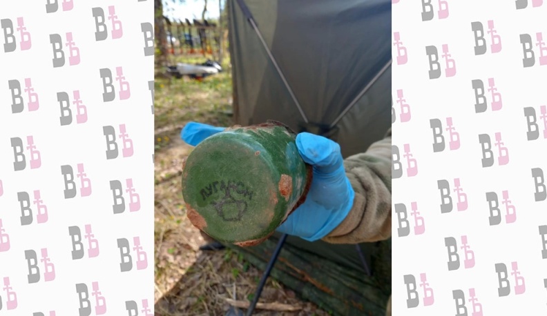 Боеприпасы и личные вещи солдат, поднятые в ходе поисковых работ вместе с останками  на Извольской земле.