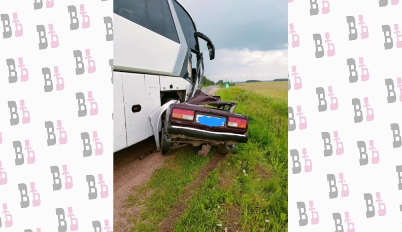 В Калужской области при жестком ДТП с автобусом погиб человек