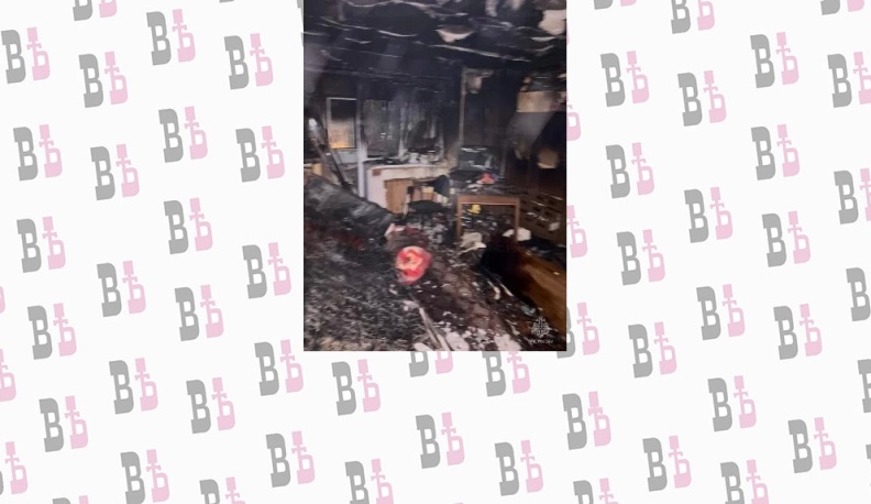 В ночном пожаре в Калуге пострадали люди