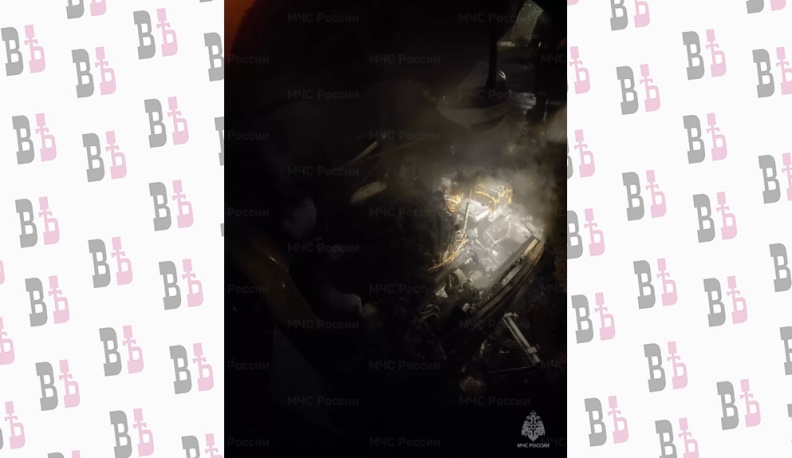 Ночью в Обнинске сгорел автомобиль