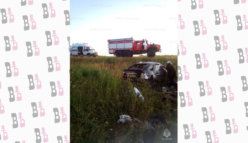 В Перемышльском районе перевернулась «Приора»