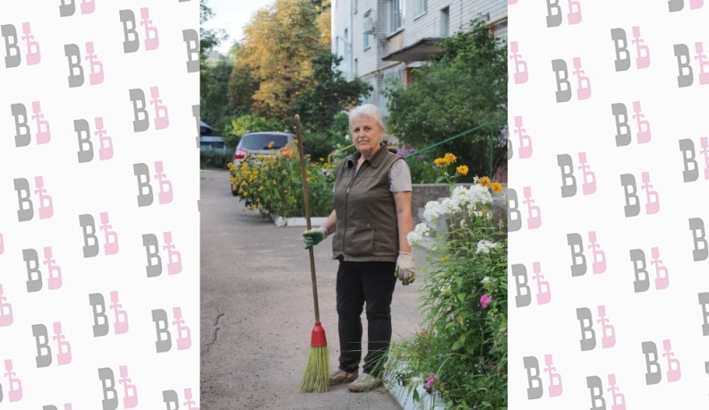 Лучший дворник Калуги поздравляет калужан с Днем города