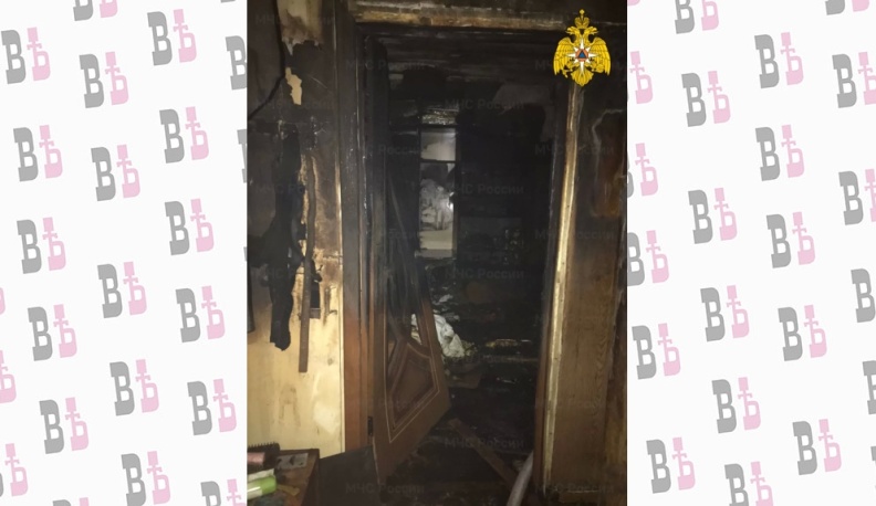 В ночном пожаре в Калуге никто не пострадал