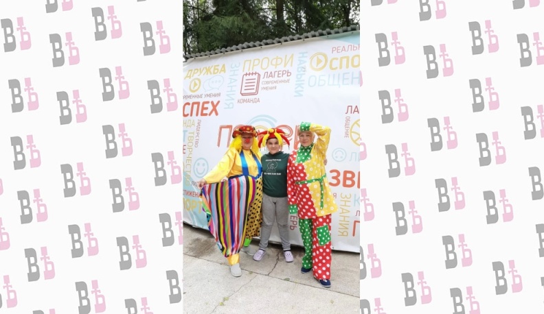 В санатории «Воробьёво» Малоярославецкого района дети встретились с клоунами Клёпой и Стёпой