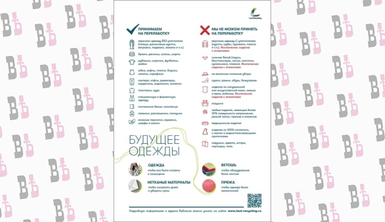 В Калуге разместили пять ребоксов для переработки одежды