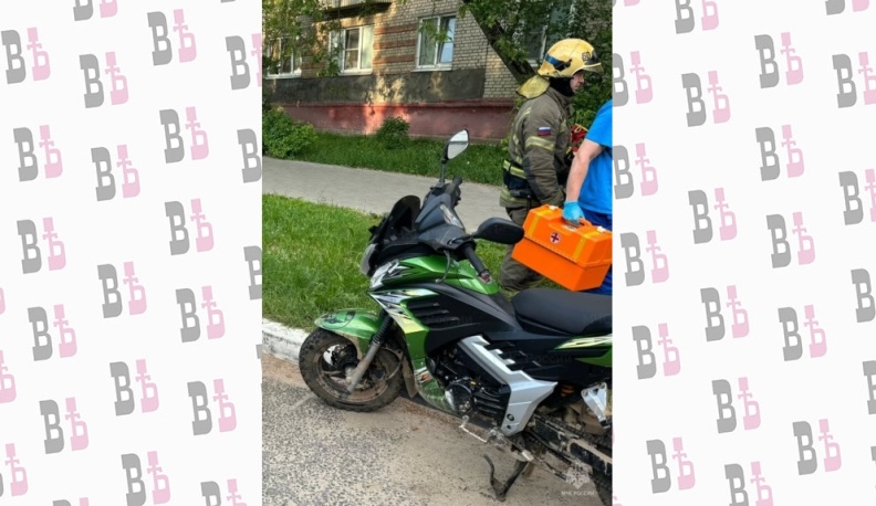 В Обнинске мотоциклист влетел в отбойник