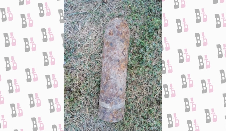В деревне под Козельском обнаружили снаряд