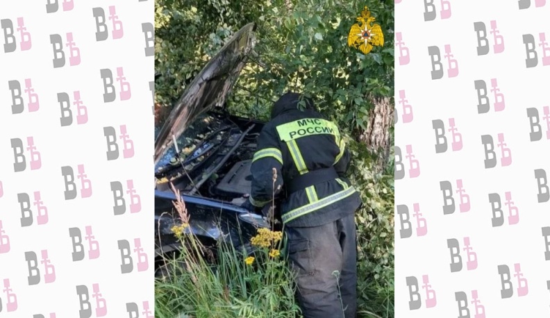 В Калужской области при съезде в кювет «Тойоты» пострадал человек