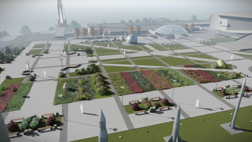 Прощадка у музея космонавтики.jpg Прощадка у музея космонавтики.jpg