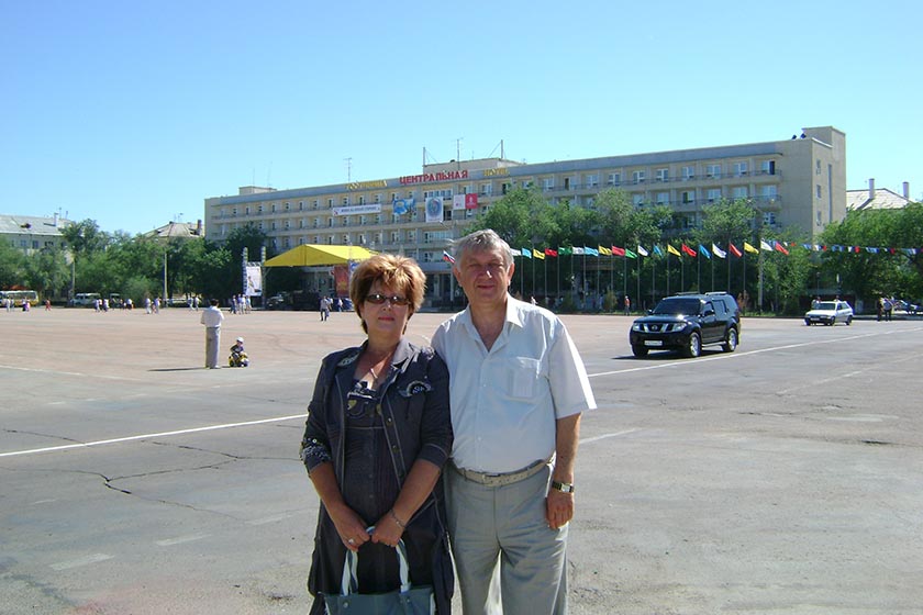 С мужем на Байконуре.jpg С мужем на Байконуре.jpg