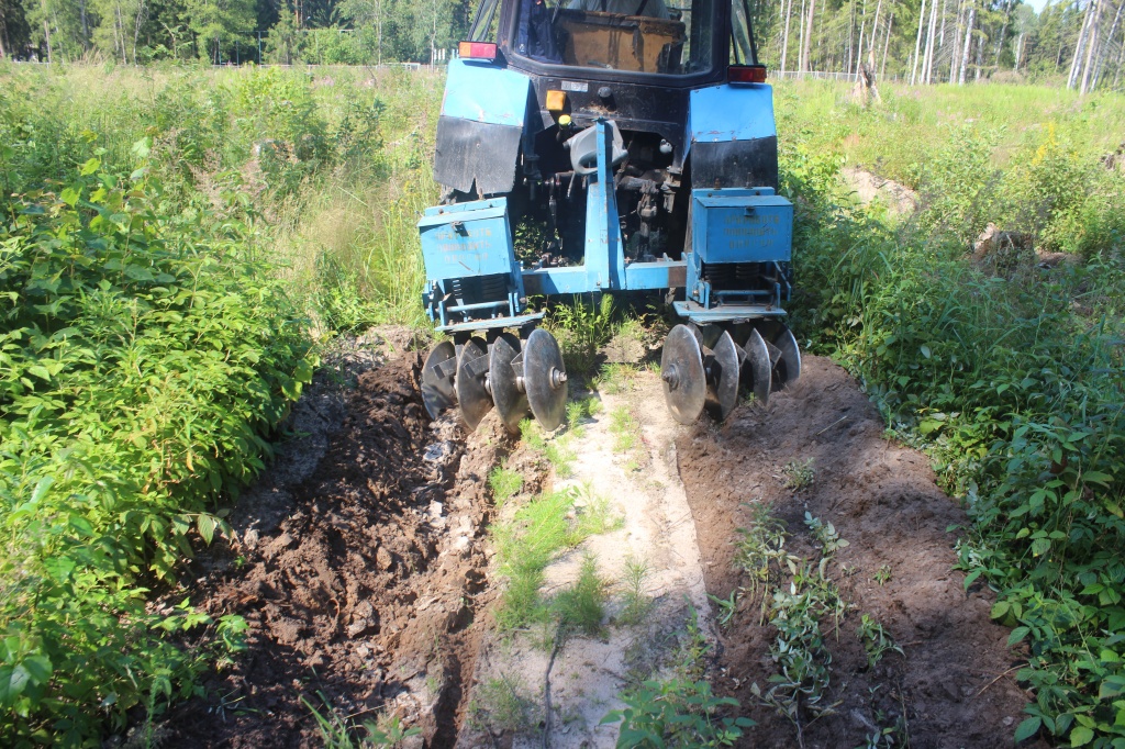 подготовка почвы к посадке саженцев.JPG