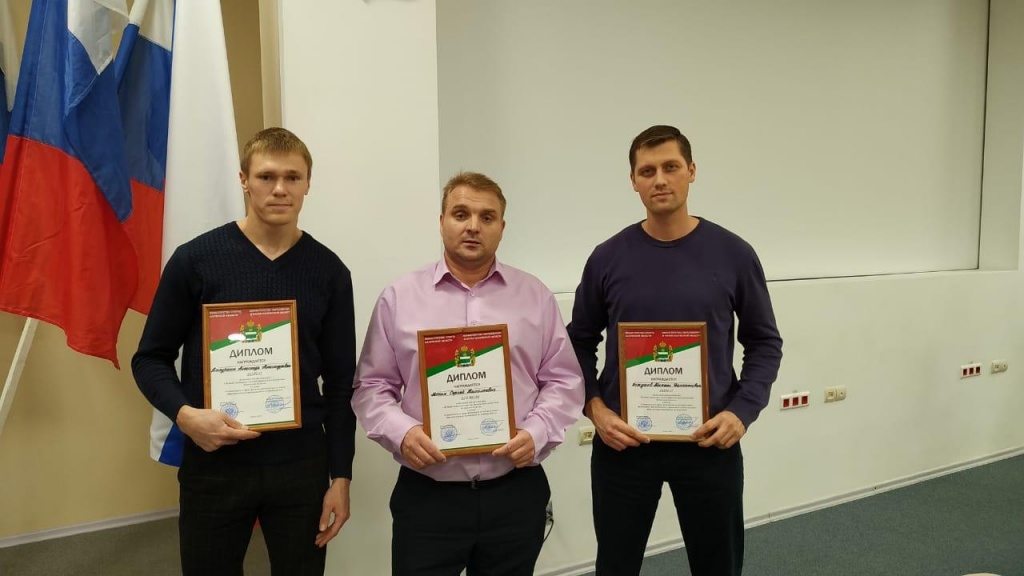 Слева направо александр Капуркин, Сергей Мосин, Михаил Вождаев.jpg