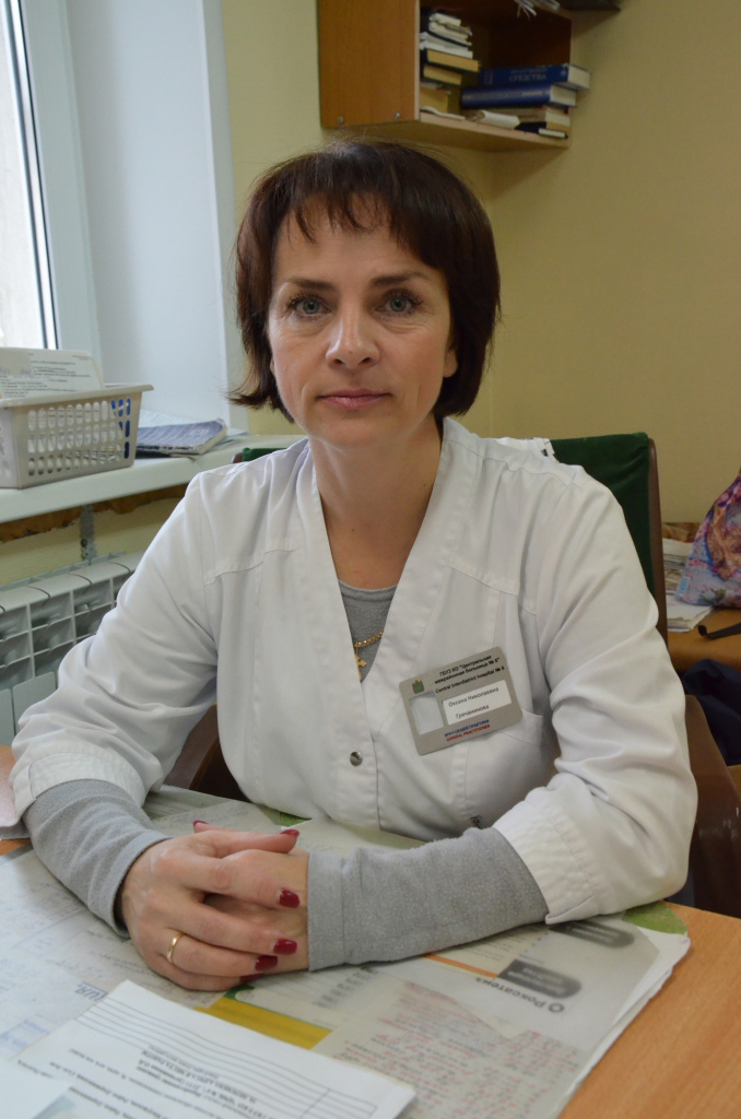 Врач Оксана Гречанинова.JPG
