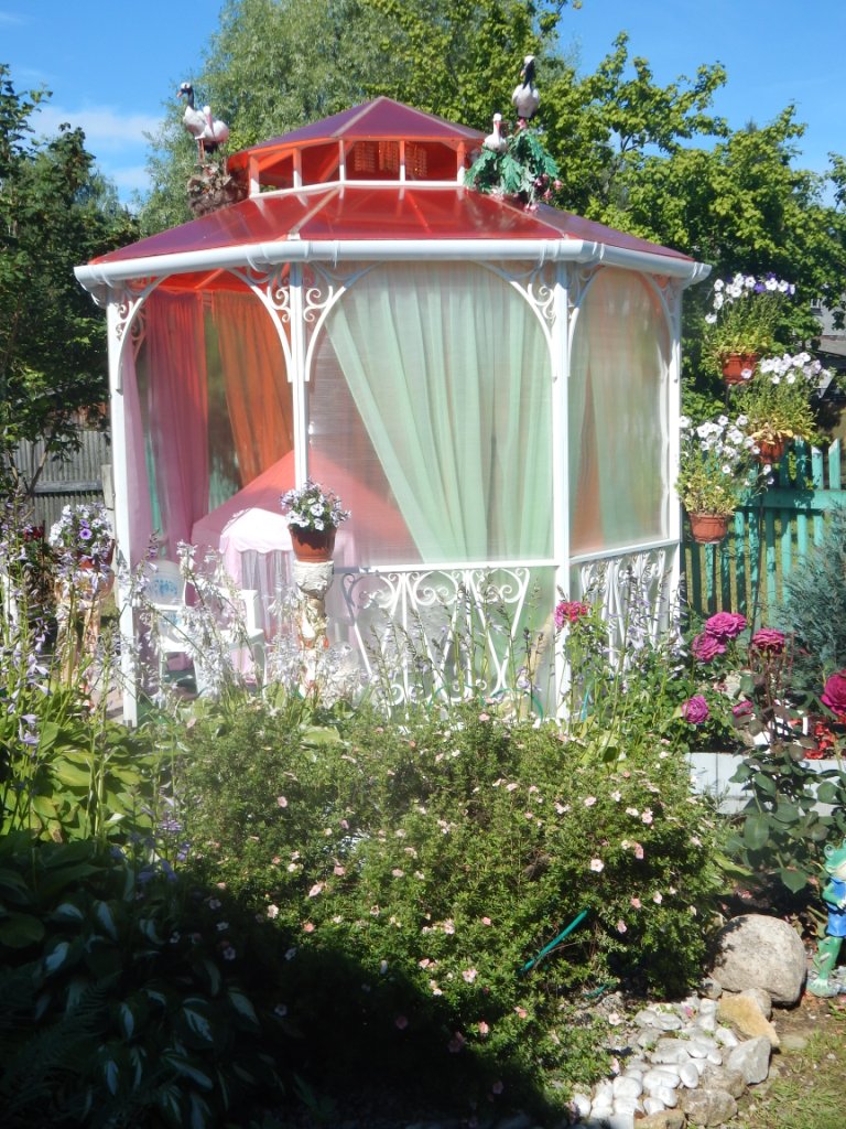 Беседка с аистами на крыше.JPG