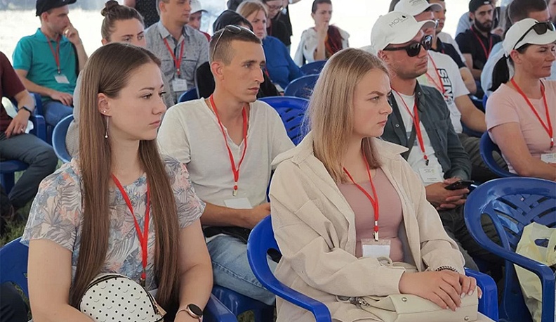 Делегаты форума «Молодые аграрии».